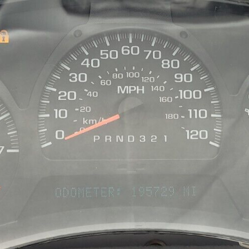 2006-2009 CHEVROLET TRAILBLAZER USED INSTRUMENT CLUSTER P#25933654