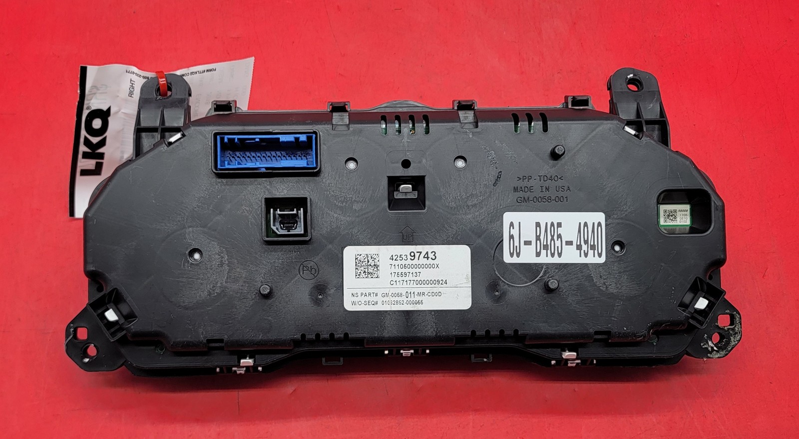 2018 BUICK ENCORE USED INSTRUMENT CLUSTER P#42539743