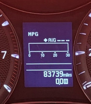 2015 INFINITI QX80 USED INSTRUMENT CLUSTER P#5ZA1C / ZJ8K
