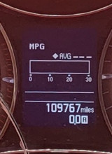 2014 INFINITI QX80 USED INSTRUMENT CLUSTER P#3ZD1C / MDM0