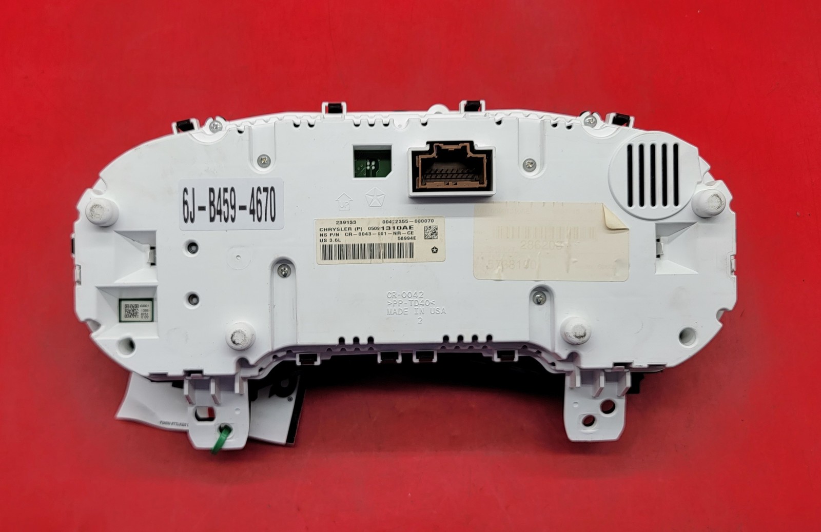 2014 DODGE DURANGO USED INSTRUMENT CLUSTER P#05091310AE