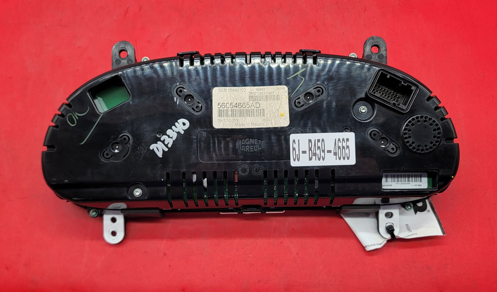 2014 DODGE DART USED INSTRUMENT CLUSTER P#56054665AD