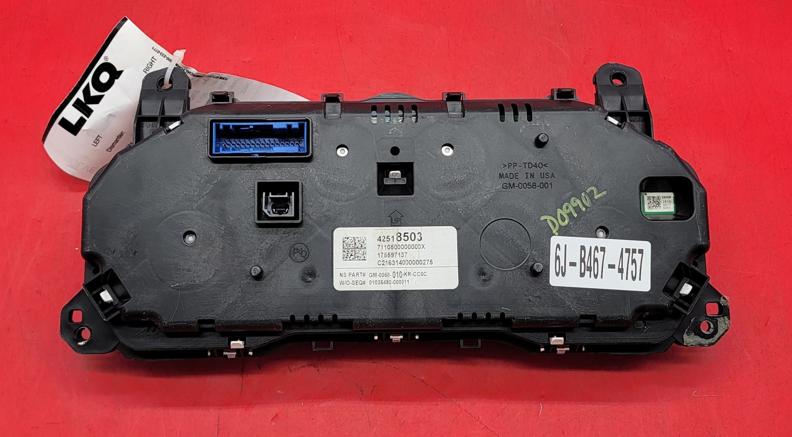 2017 BUICK ENCORE USED INSTRUMENT CLUSTER P#42518503