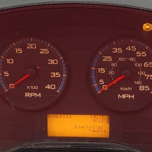 2008 INTERNATIONAL 7400 USED DASHBOARD INSTRUMENT CLUSTER P#2596892C1