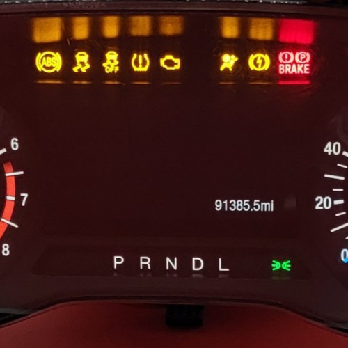 2017 FORD FUSION USED INSTRUMENT CLUSTER P#A2C98804908