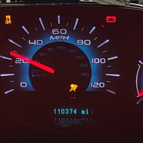 2012 FORD FUSION USED INSTRUMENT CLUSTER P#BE5T-10849-CD