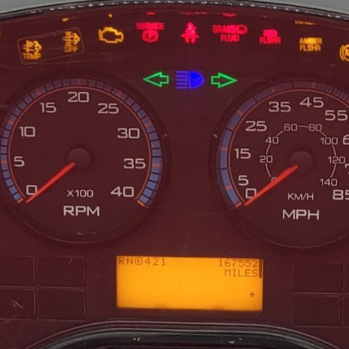 2011 INTERNATIONAL PB105 USED DASHBOARD INSTRUMENT CLUSTER P#3686319C91