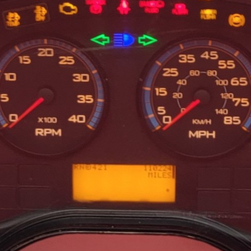 2015 INTERNATIONAL PB105 USED DASHBOARD INSTRUMENT CLUSTER P#3868859C95