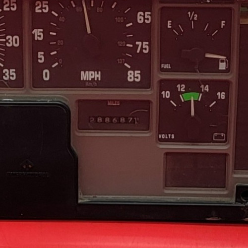 1996 INTERNATIONAL 4700 USED DASHBOARD INSTRUMENT CLUSTER P#1689996C93