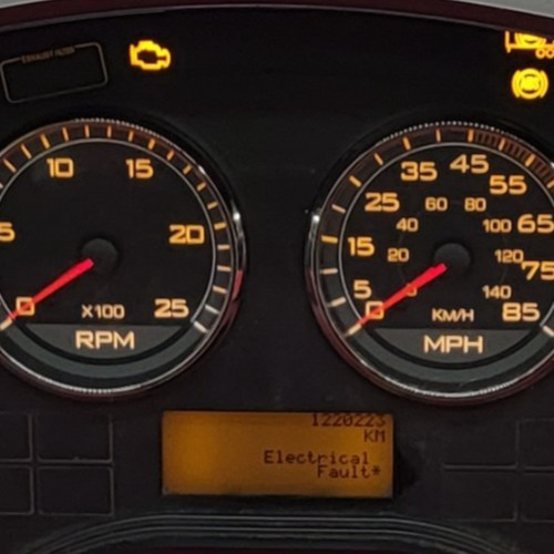 2015 INTERNATIONAL PROSTAR USED DASHBOARD INSTRUMENT CLUSTER P#6112212C94