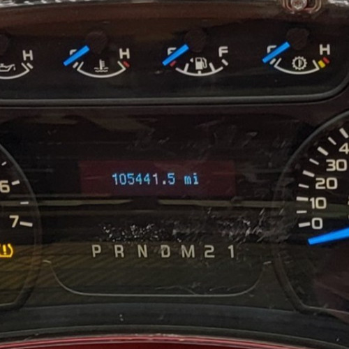 2014 FORD F-150 USED INSTRUMENT CLUSTER P#EL5J-10849-CA