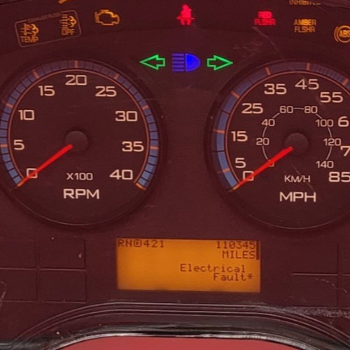 2014 INTERNATIONAL PB105 USED DASHBOARD INSTRUMENT CLUSTER P#3868859C94