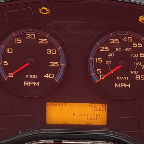 2013 INTERNATIONAL PB105 USED DASHBOARD INSTRUMENT CLUSTER P#3868859C92