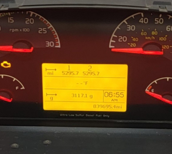 2011 VOLVO VNL USED INSTRUMENT CLUSTER P#21350960-P01