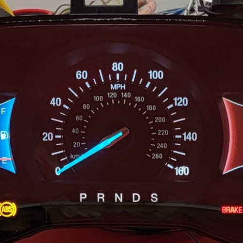 2020 FORD FUSION USED INSTRUMENT CLUSTER P#LS7T-10849-GC