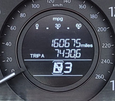 2013 HONDA ACCORD USED INSTRUMENT CLUSTER P#78100-T2A-A514-M1