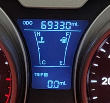2013 HYUNDAI VELOSTER USED INSTRUMENT CLUSTER P#94001-2V331