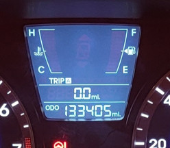 2014 HYUNDAI ACCENT USED INSTRUMENT CLUSTER P#94001-1R015