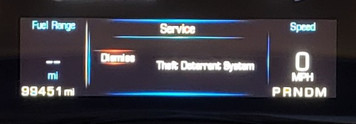 2014 CADILLAC ATS USED INSTRUMENT CLUSTER P#23450265