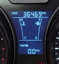 2015 HYUNDAI VELOSTER USED INSTRUMENT CLUSTER P#94001-2V321