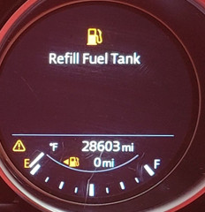 2021 MAZDA CX-5 USED INSTRUMENT CLUSTER P#TX49 55 430