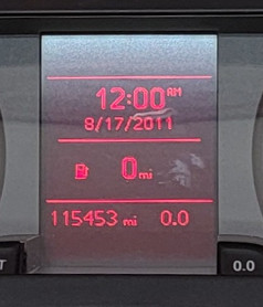 2012 AUDI A4 USED INSTRUMENT CLUSTER P#8K0 920 950 H