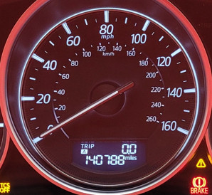 2016 MAZDA CX-5 USED INSTRUMENT CLUSTER P#G46L 55 430