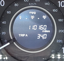 2016 HONDA CRV USED INSTRUMENT CLUSTER P#78100-T1W-A115-M1