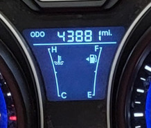 2015 HYUNDAI VELOSTER USED INSTRUMENT CLUSTER P#94011-2V321