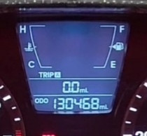 2013 HYUNDAI ACCENT USED INSTRUMENT CLUSTER P#94001-1R010