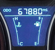 2013 HYUNDAI VELOSTER USED INSTRUMENT CLUSTER P#94011-2V330
