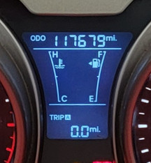 2012 HYUNDAI VELOSTER USED INSTRUMENT CLUSTER P#94001-2V330