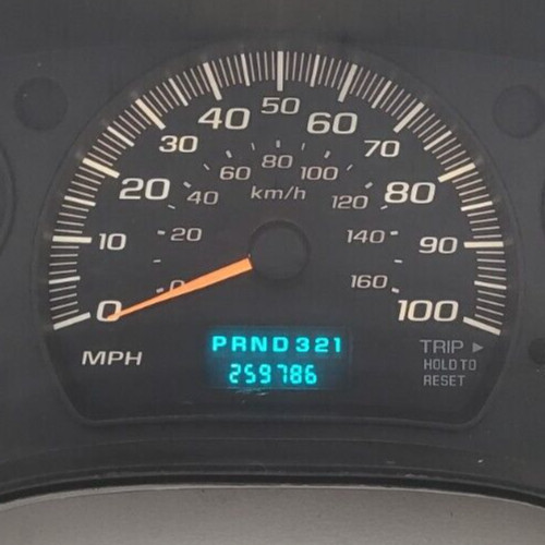 2004-2007 CHEVROLET EXPRESS USED INSTRUMENT CLUSTER P#15124214