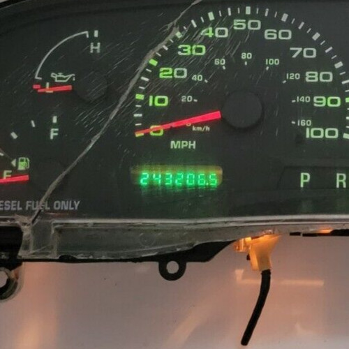 2002 FORD/ F150 USED INSTRUMENT CLUSTER P#XL3F-10A855-AA