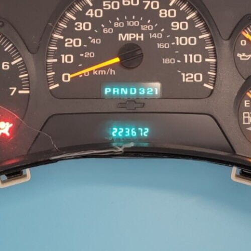 2002 CHEVROLET TRAILBLAZER USED INSTRUMENT CLUSTER P#15115884