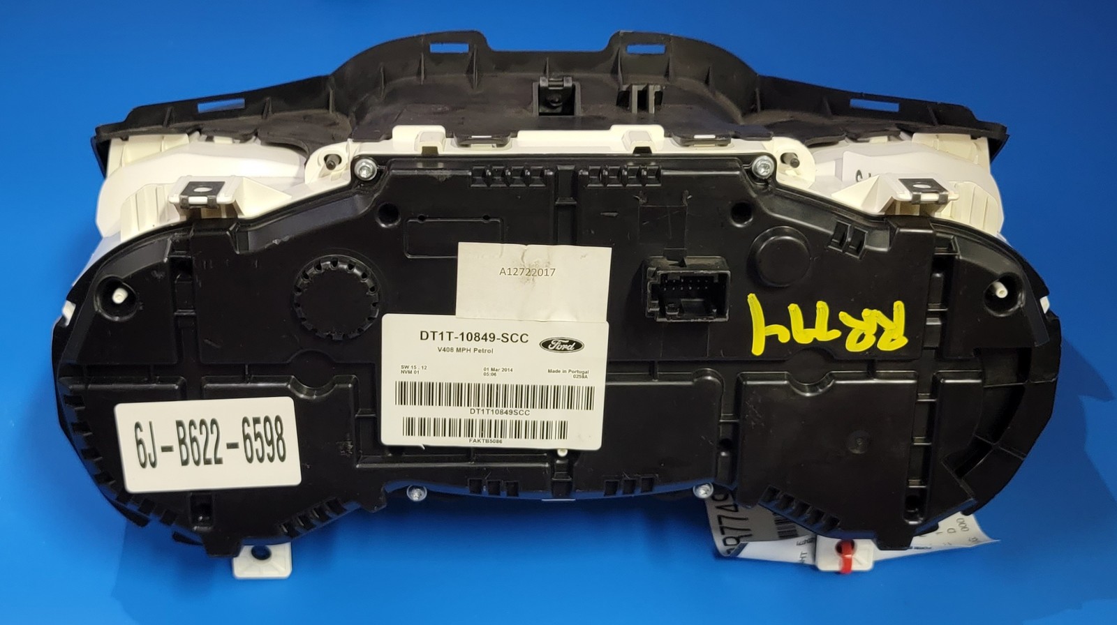 2014 FORD TRANSIT USED INSTRUMENT CLUSTER P#DT1T-10849-SCC
