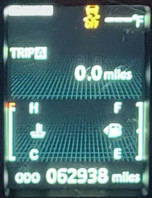 2015 MITSUBISHI OUTLANDER SPORT USED INSTRUMENT CLUSTER P#8100B954