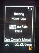 2017 TOYOTA HIGHLANDER USED INSTRUMENT CLUSTER P#83800-0E810-00