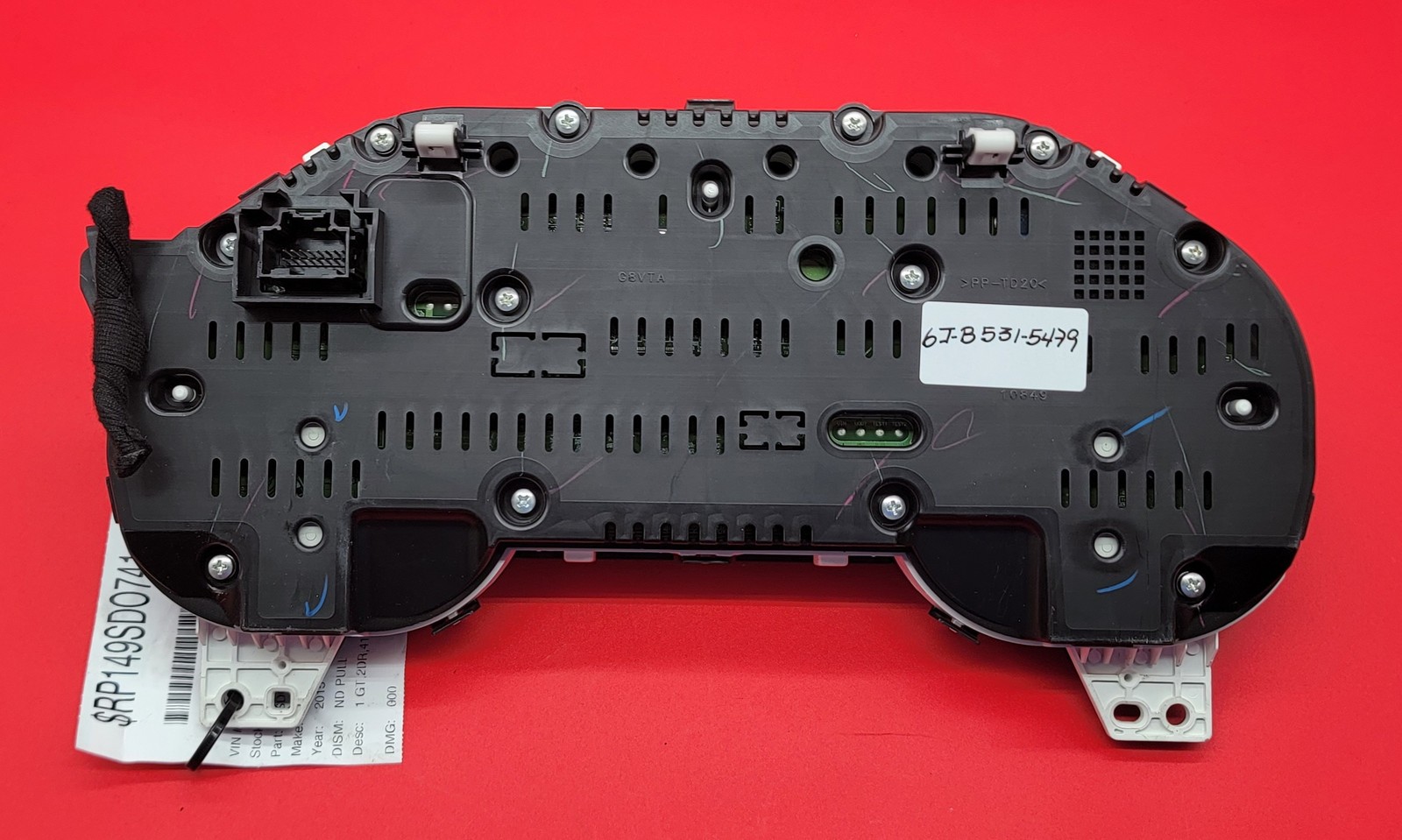 2015 FORD MUSTANG USED INSTRUMENT CLUSTER P#FR33-10849-EG