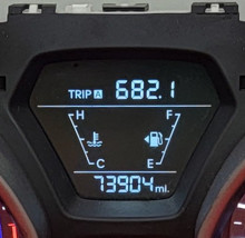 2016 HYUNDAI ELANTRA USED INSTRUMENT CLUSTER P#94004-3X210