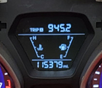 2016 HYUNDAI ELANTRA USED INSTRUMENT CLUSTER P#94004-3X200
