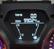 2013 HYUNDAI ELANTRA USED INSTRUMENT CLUSTER P#94001-3Y520