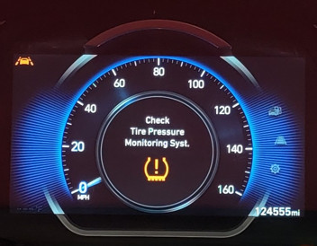 2019 HYUNDAI SANTA FE USED INSTRUMENT CLUSTER P#94011-S2330