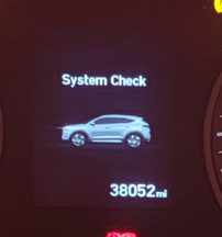 2019 HYUNDAI TUCSON USED INSTRUMENT CLUSTER P#94021-D3330