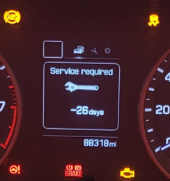 2017 HYUNDAI ELANTRA USED INSTRUMENT CLUSTER P#94011-F2061