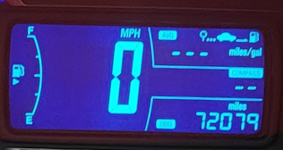 2015 CHEVY TRAX USED INSTRUMENT CLUSTER P#72079