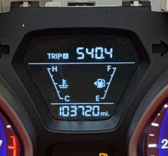 2016 HYUNDAI ELANTRA USED INSTRUMENT CLUSTER P#94004-3X210
