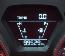 2015 HYUNDAI ELANTRA USED INSTRUMENT CLUSTER P#94004-3Y010