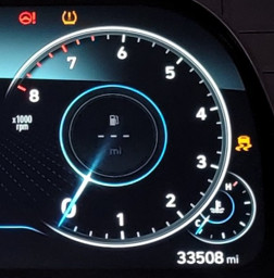 2021 HYUNDAI SONATA USED INSTRUMENT CLUSTER P#94021-L1210