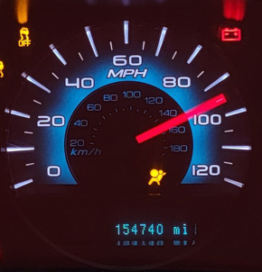 2012 FORD FUSION USED INSTRUMENT CLUSTER P#BE5T-10849-CD